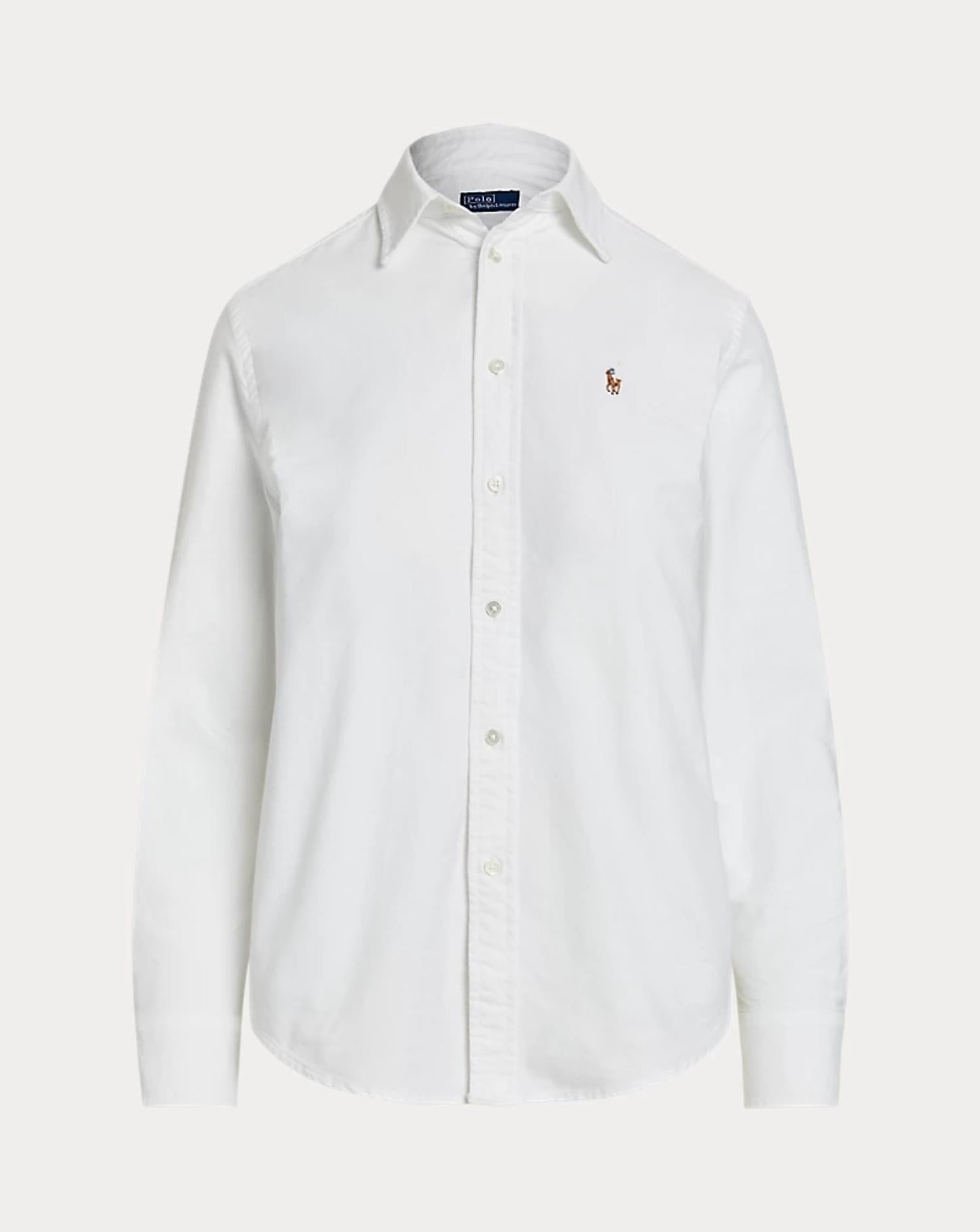 Camicia donna Oxford in cotone 211891377 003 RALPH LAUREN