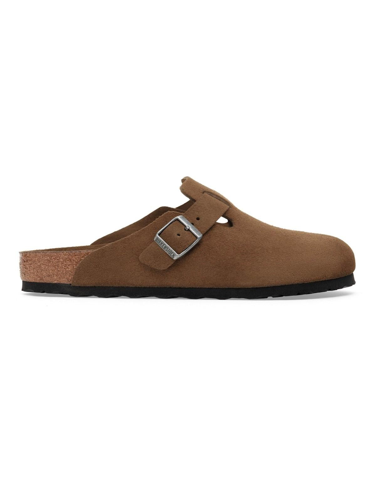 Sandalo Boston in pelle scamosciata 1030861BOSTON DARKTEA BIRKENSTOCK