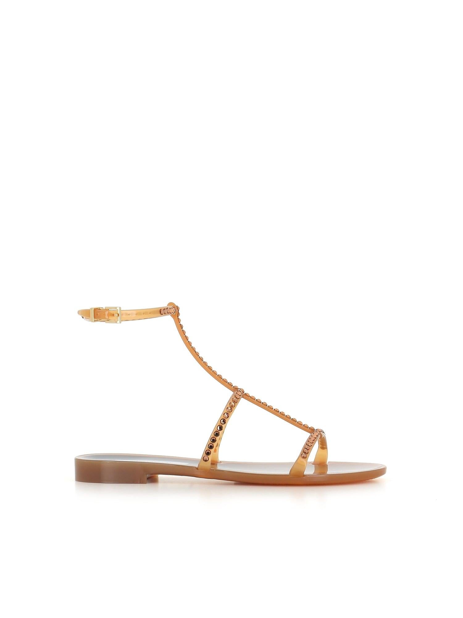 Sandalo donna in gomma con strass 1000/SW SQUASHGEL MENGHI