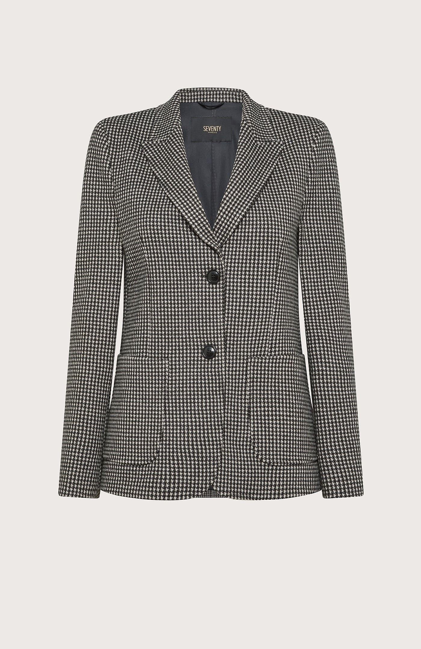 Giacca donna pied de poule