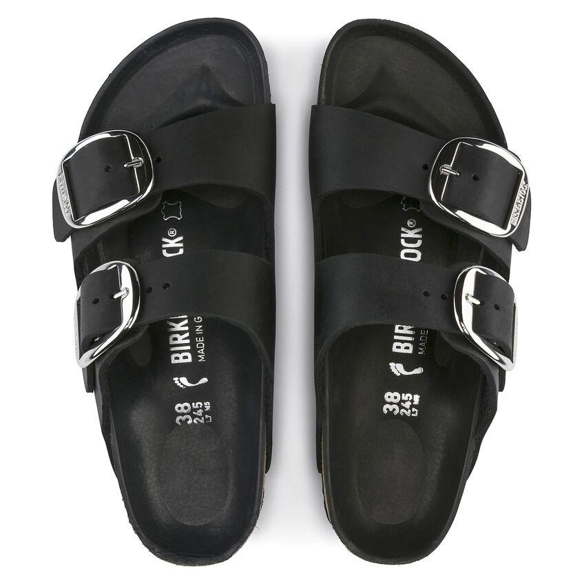 Ciabatta in pelle oleata Arizona Big Buckle