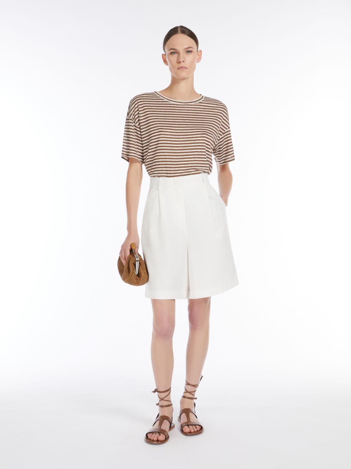 Blusa in jersey di lino BARCA 011 WEEKEND
