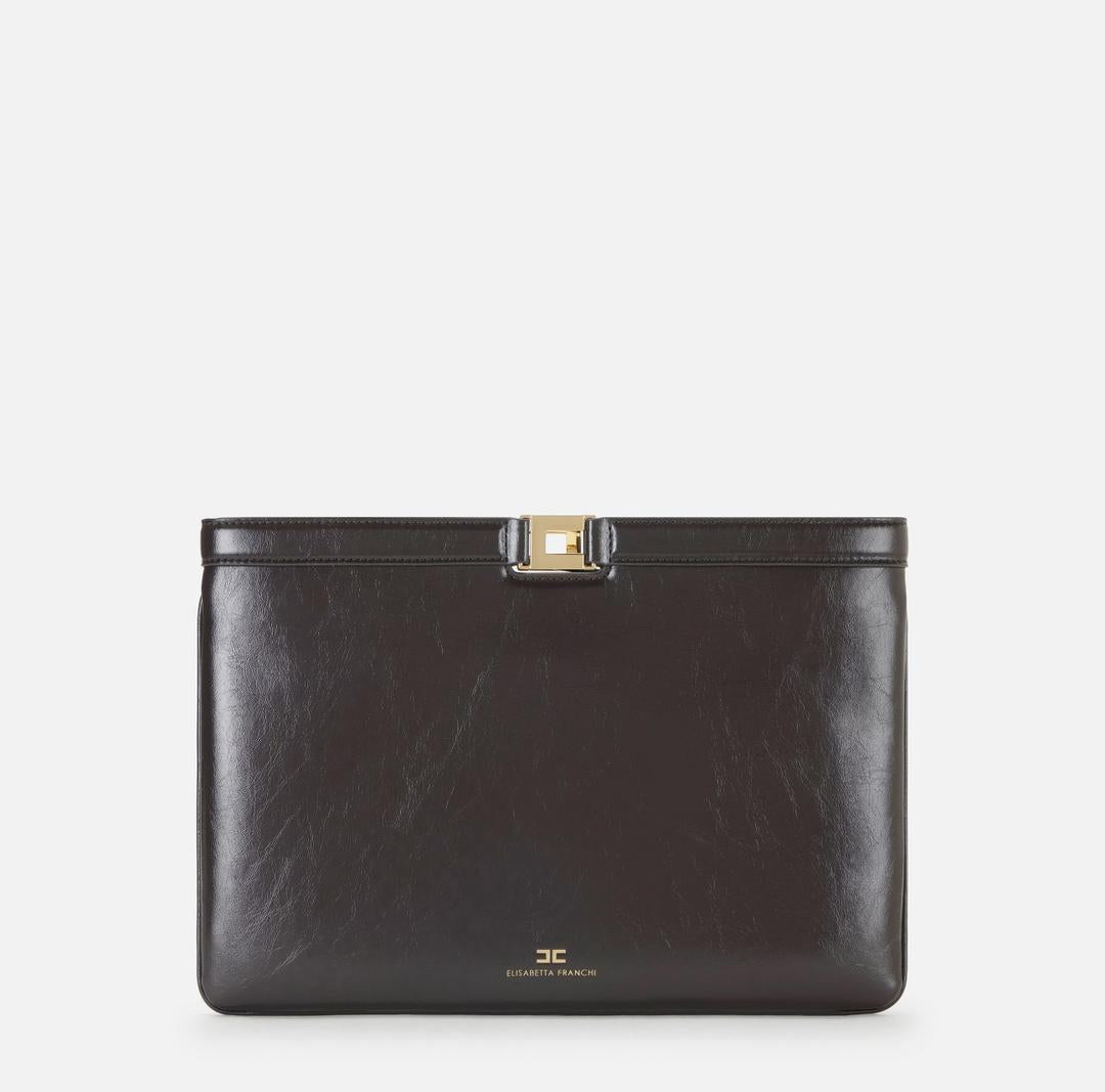 Borsa a busta effetto naplak BS18A61E2 EV9 ELISABETTA FRANCHI