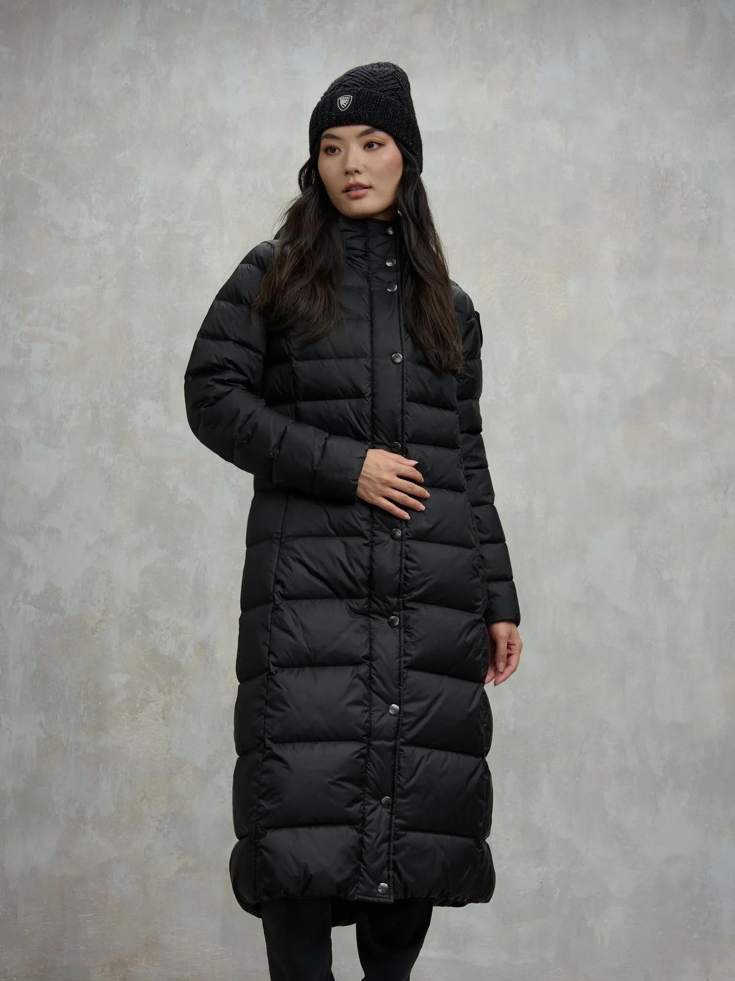 PIUMINO LUNGO SFIANCATO ANITA<BR/> BLDK03101 6047/999 BLAUER