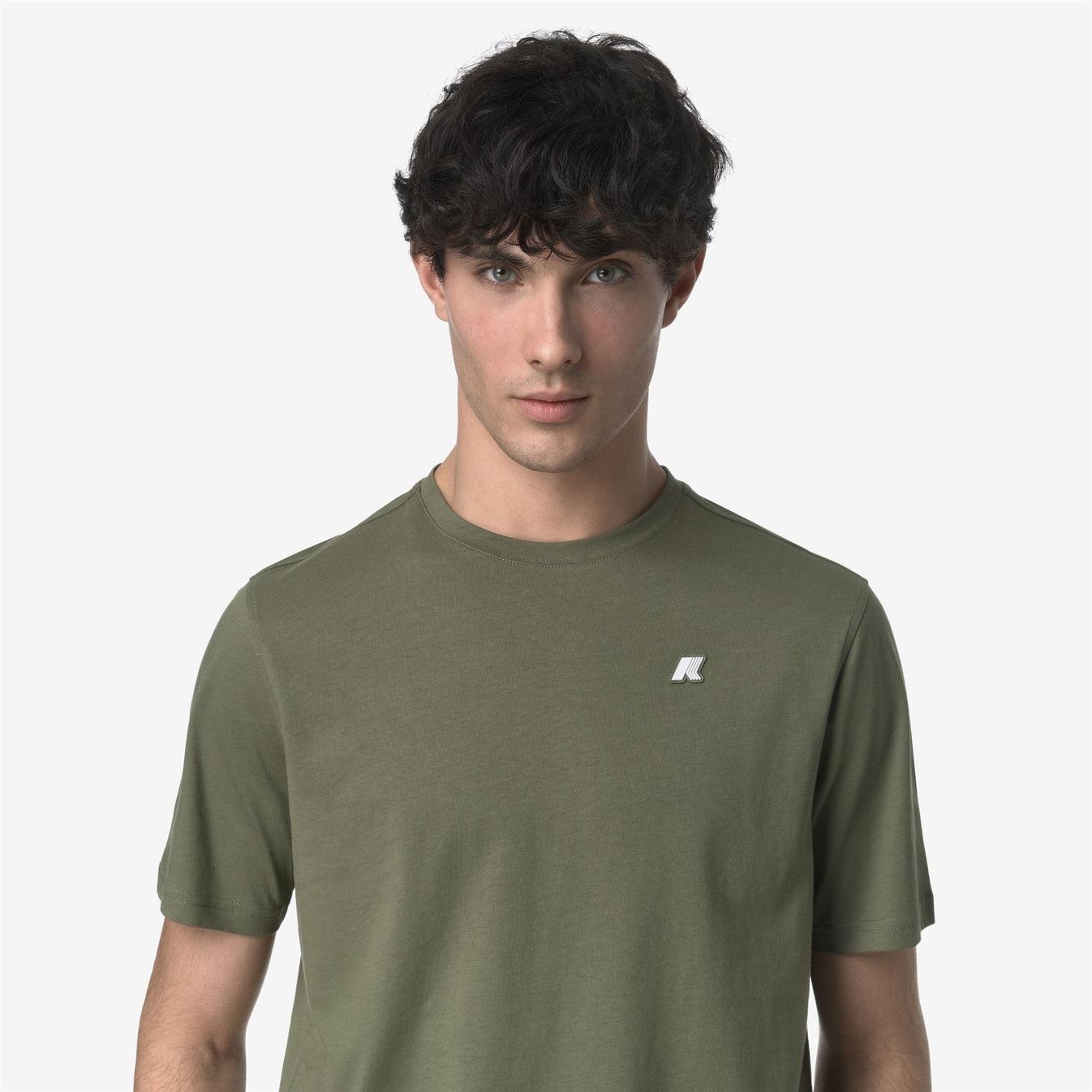 ODOM JERSEY SLIM<BR/>T-Shirt in Cotone Slim Fit K7125UW V15 K-WAY