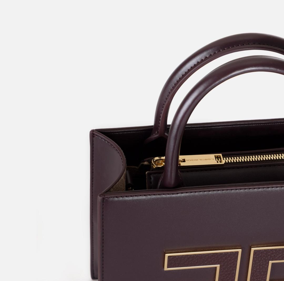 Tote piccola con logo BS33A56E2 EA4 ELISABETTA FRANCHI