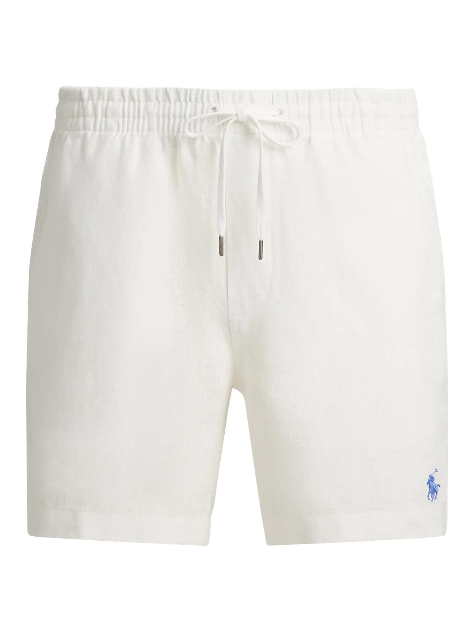 Pantaloncini puro lino con coulisse 710P08205 501 RALPH LAUREN