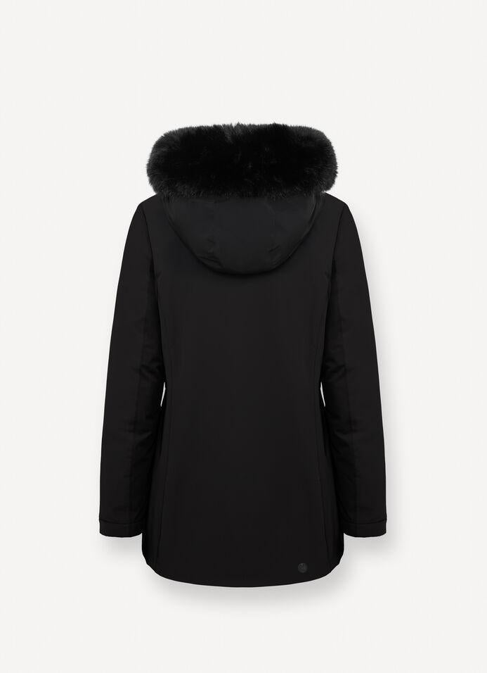 Piumino impermeabile con pelliccia<BR/> 2267E 99 COLMAR