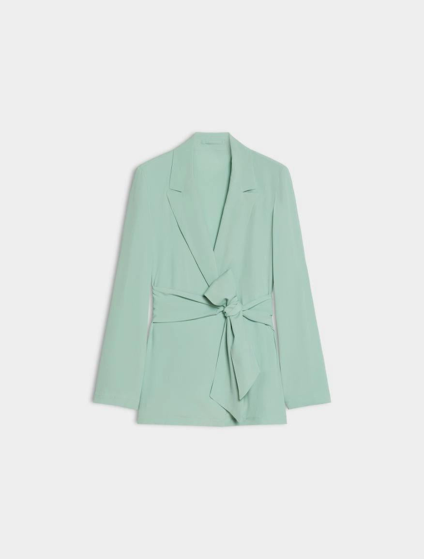 BLAZER IN MISTO SETA<BR/> IBLATTUALE 003 IBLUES