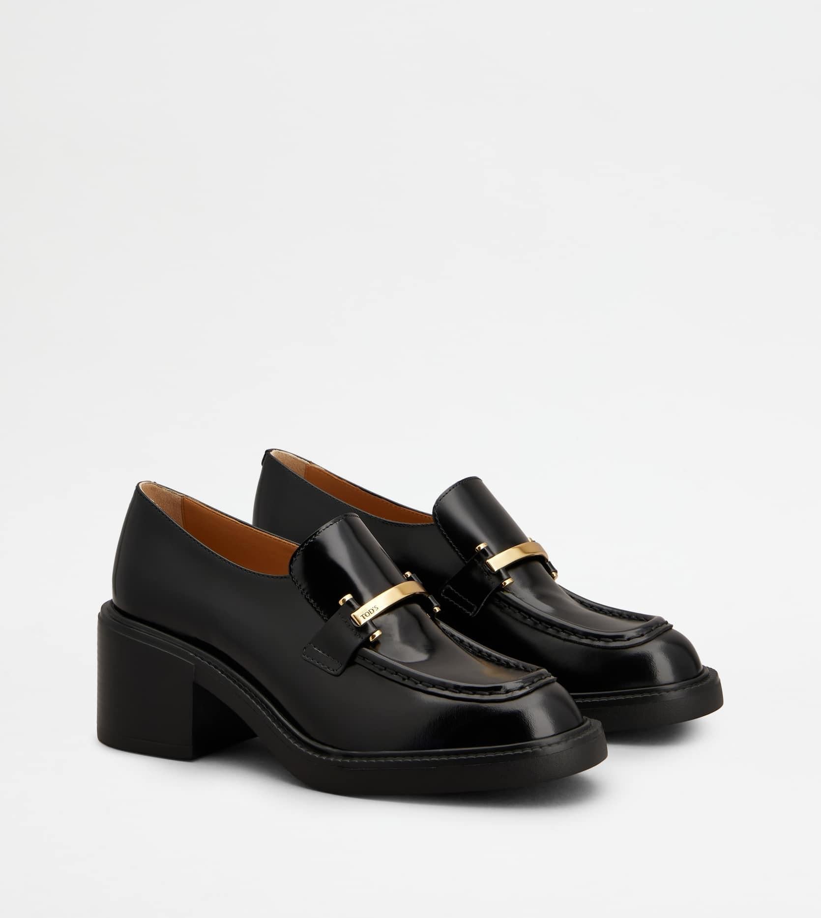 Mocassino in Pelle XXW73L0JK10SHA B999 TOD'S