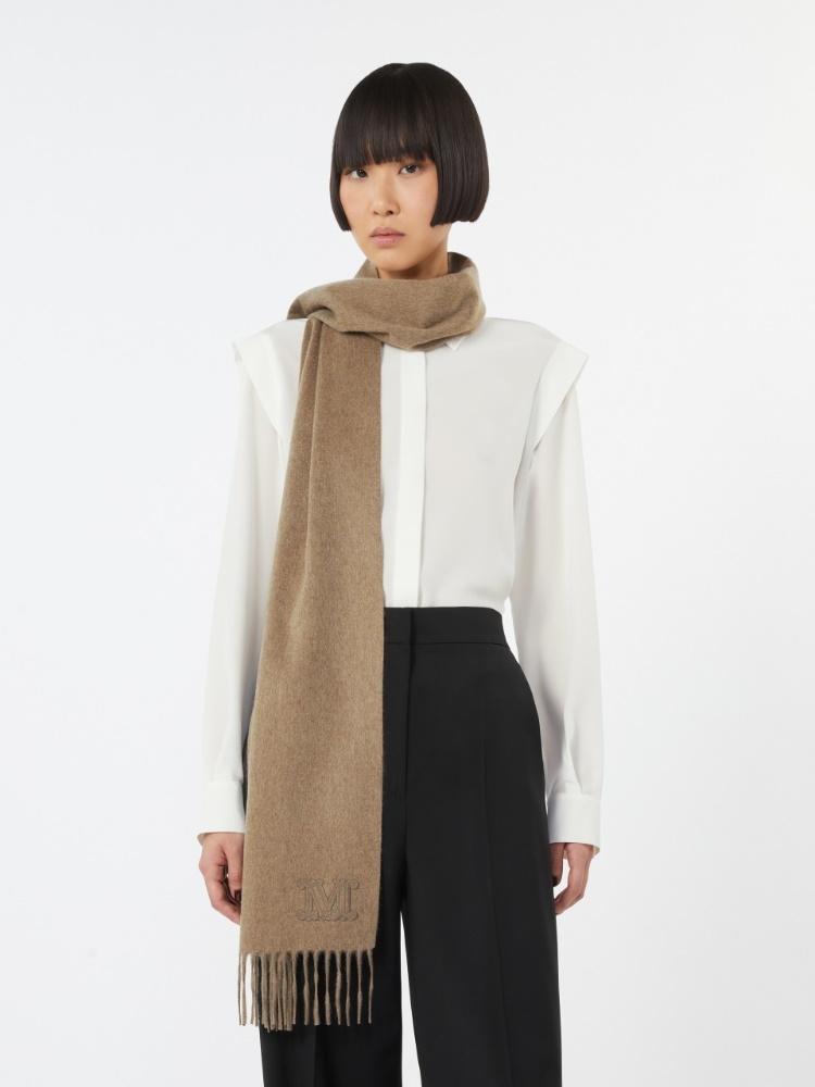 Stola in cachemire con ricamo Monogram WSDALIA 037 MAX MARA ACCESSORI