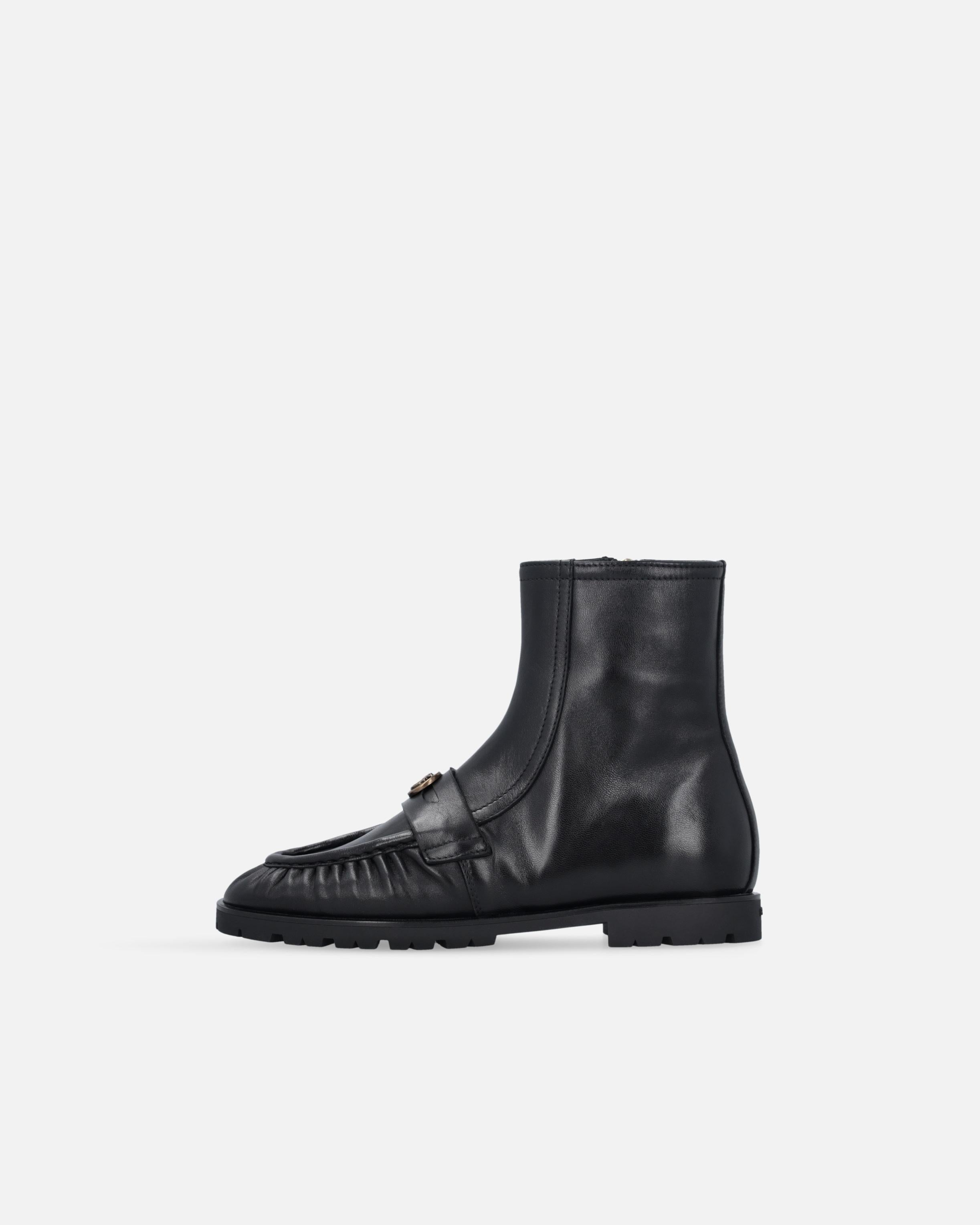 Stivaletti con placca logo Love Birds<BR/><BR/> SD0437P003 Z99 PINKO