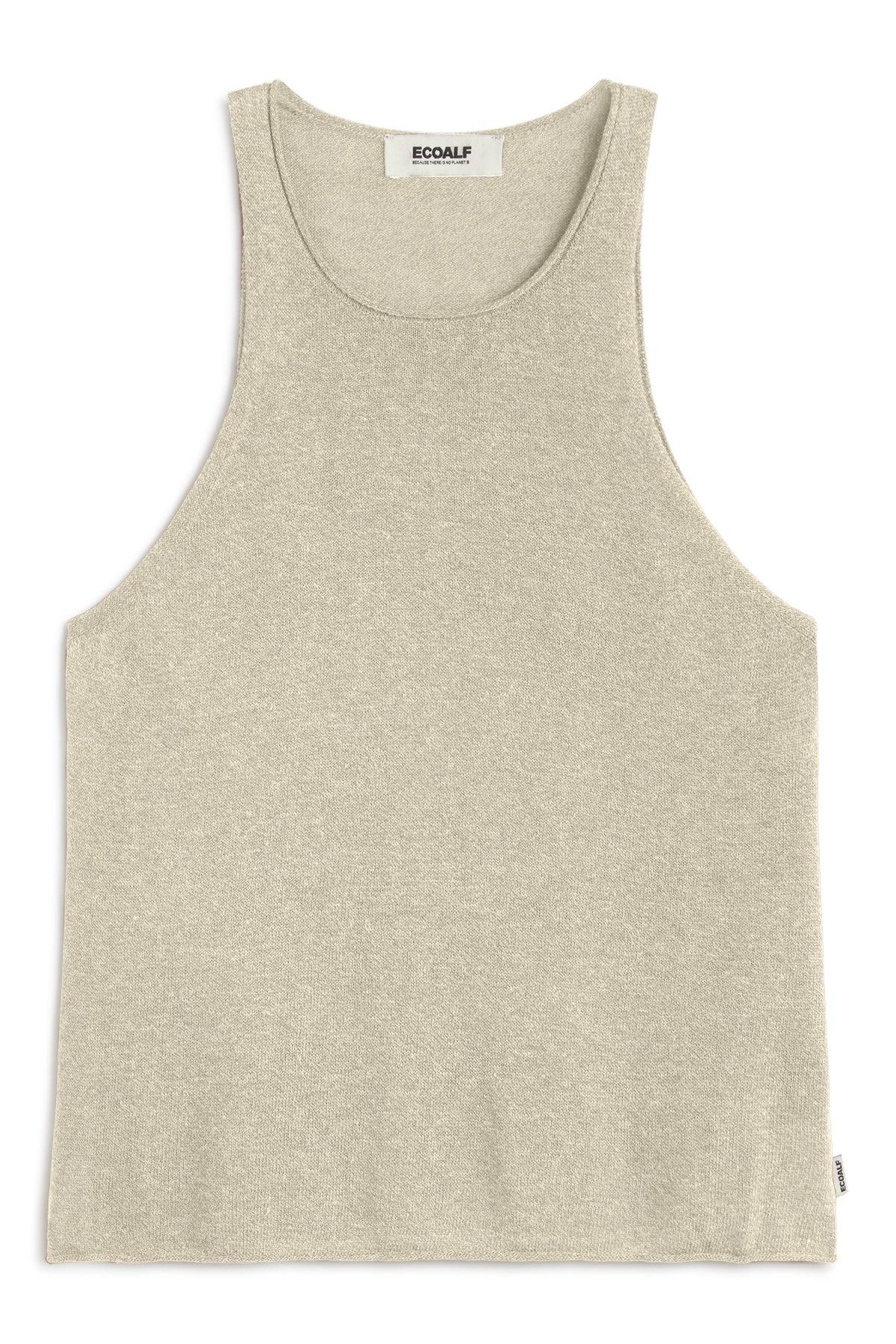 Cannottiera Ceiba Beige<BR/><BR/> CEIBA 055 ECOALF