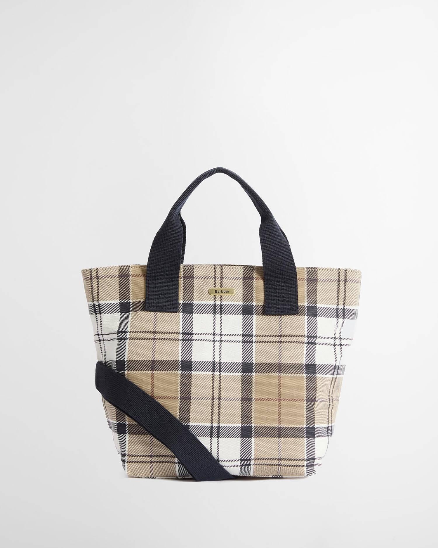Borsa tote Maisy in tartan<BR/> LBA0468LBA BE71 BARBOUR