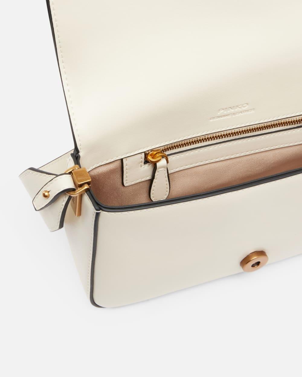 Borsa a tracolla morbida Mini Love Bag in pelle