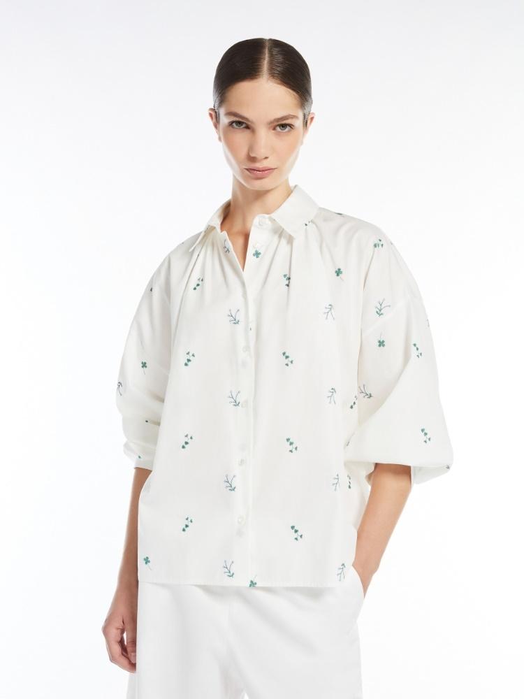Camicia donna in popeline ricamato GILLY 001 WEEKEND