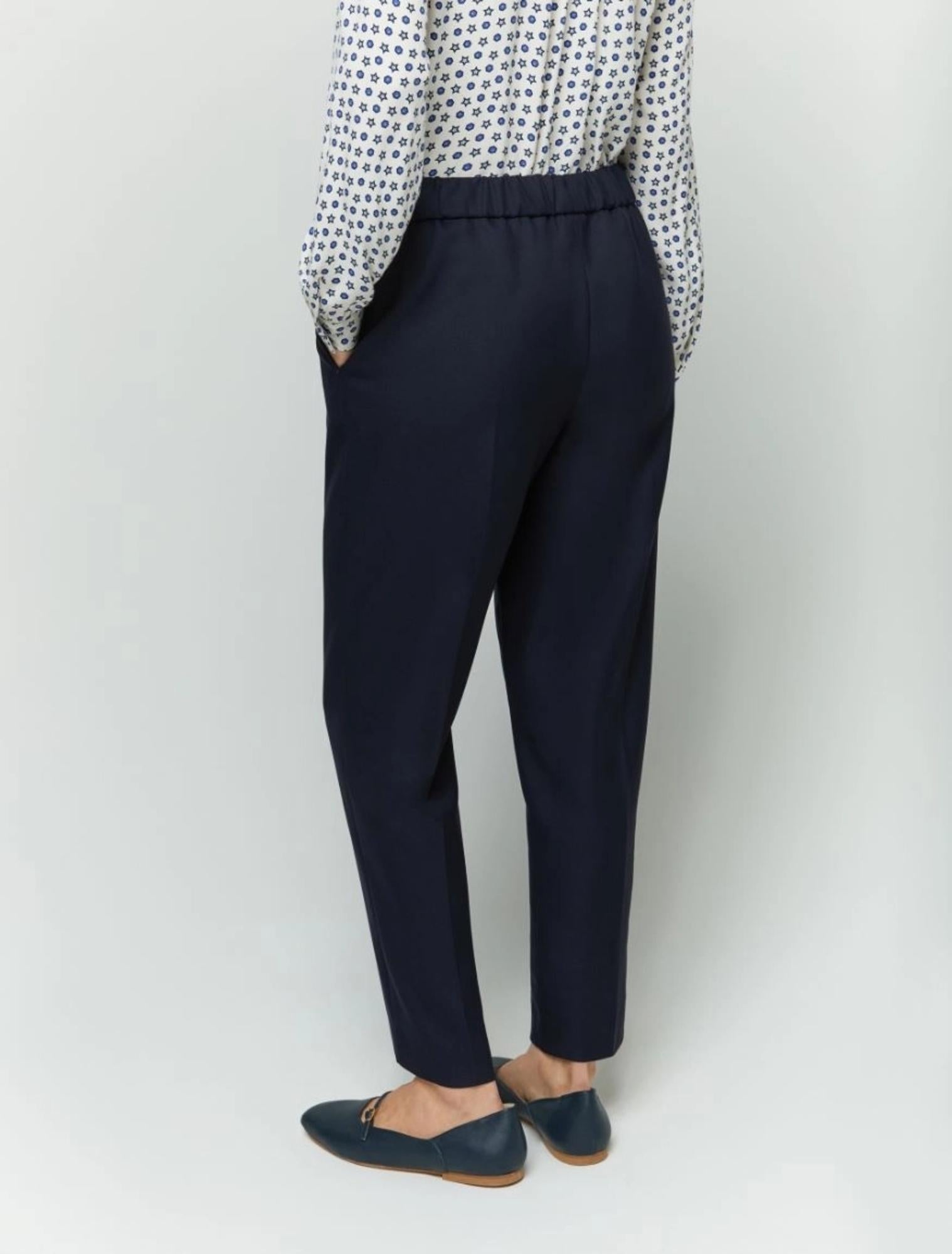 Pantaloni donna in misto viscosa