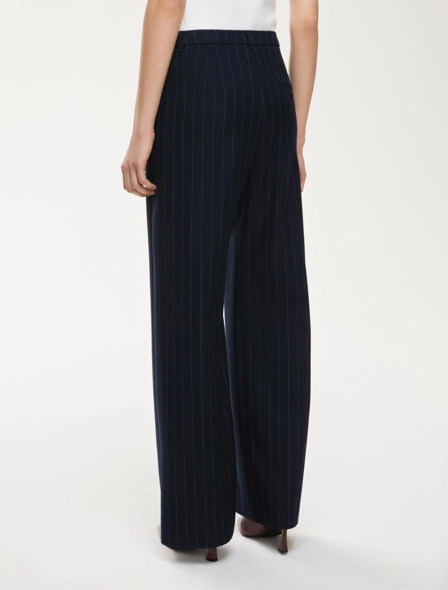 Pantalone in misto viscosa wide leg SURREY 014 IBLUES