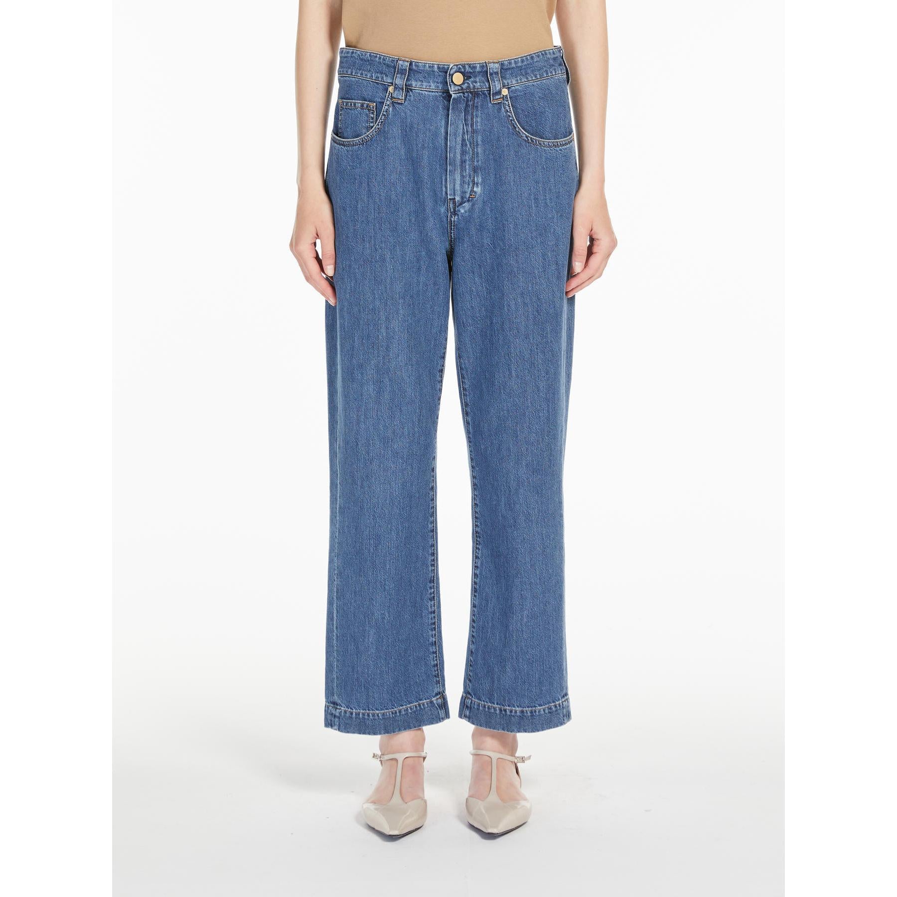Pantalone donna in misto cotone CASSIA 002 S MAX MARA