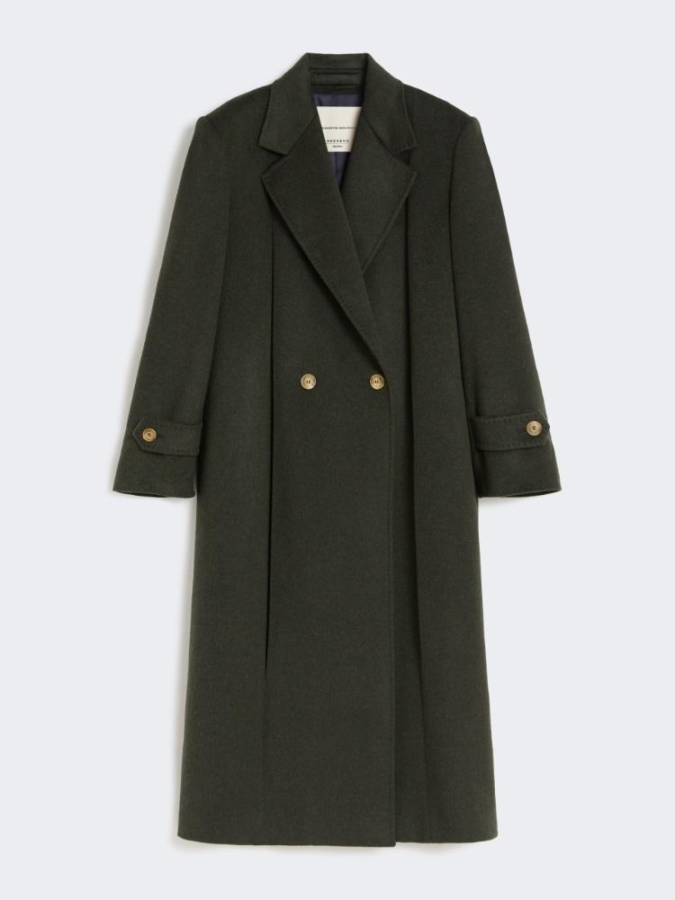Cappotto in drap di lana<BR/> SMALTO 087 WEEKEND