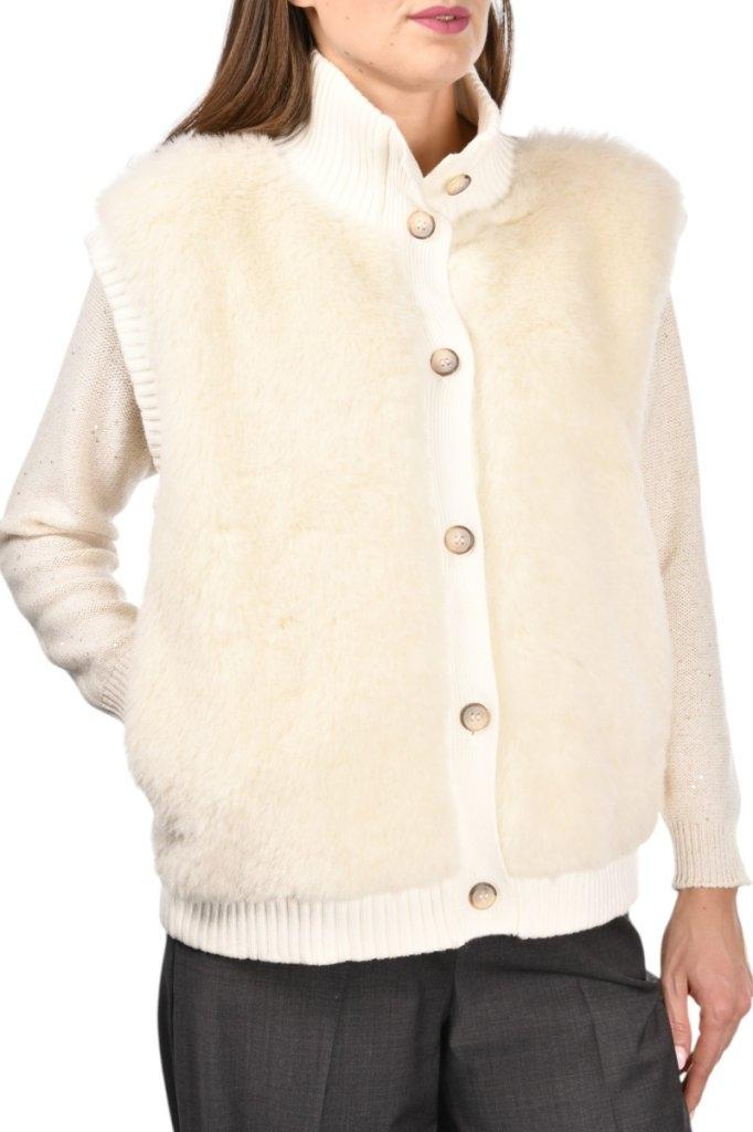 GIUBBINO S/M C/T ECOPELLICCIA<BR/> 1322412884 002 GRAN SASSO