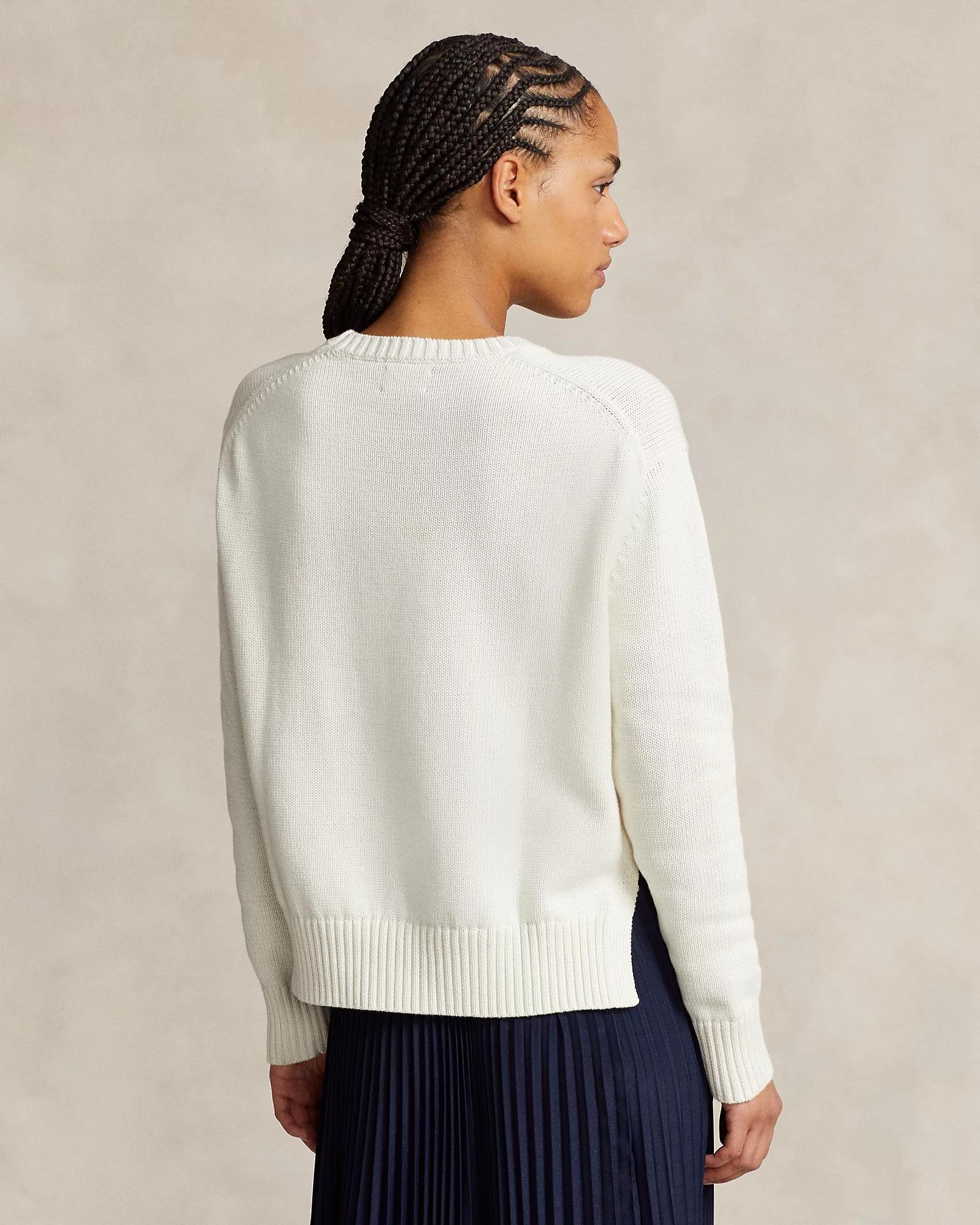 Maglia a girocollo in cotone