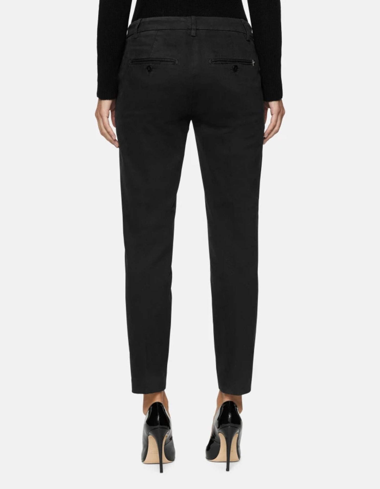 Pantaloni donna slim in gabardina mano calda Perfect