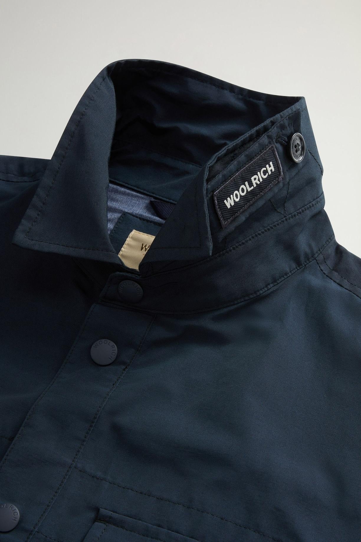 Giacca a camicia in Light Ramar<BR/> CFWOOS0186MRUT3662 MLB WOOLRICH