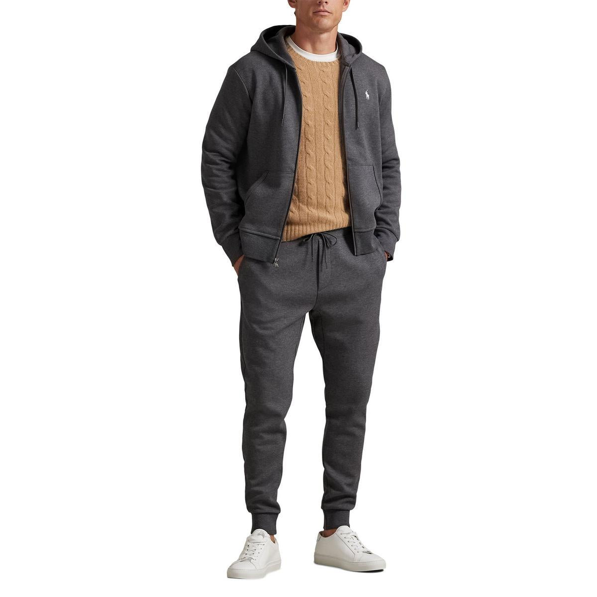 Felpa in misto cotone con cappuccio 710881517 100 RALPH LAUREN