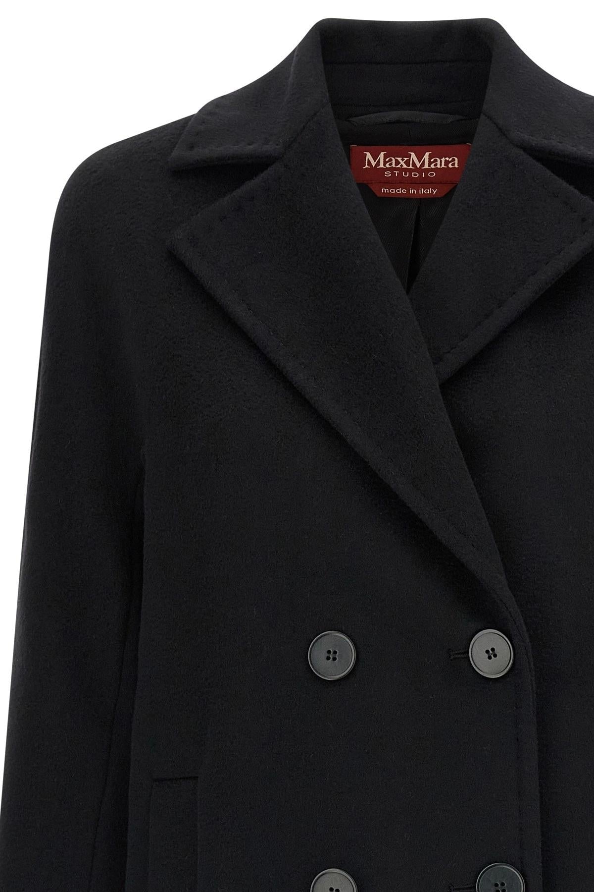 Cappotto in drap di pura lana AGENDA 013 MAX MARA STUDIO