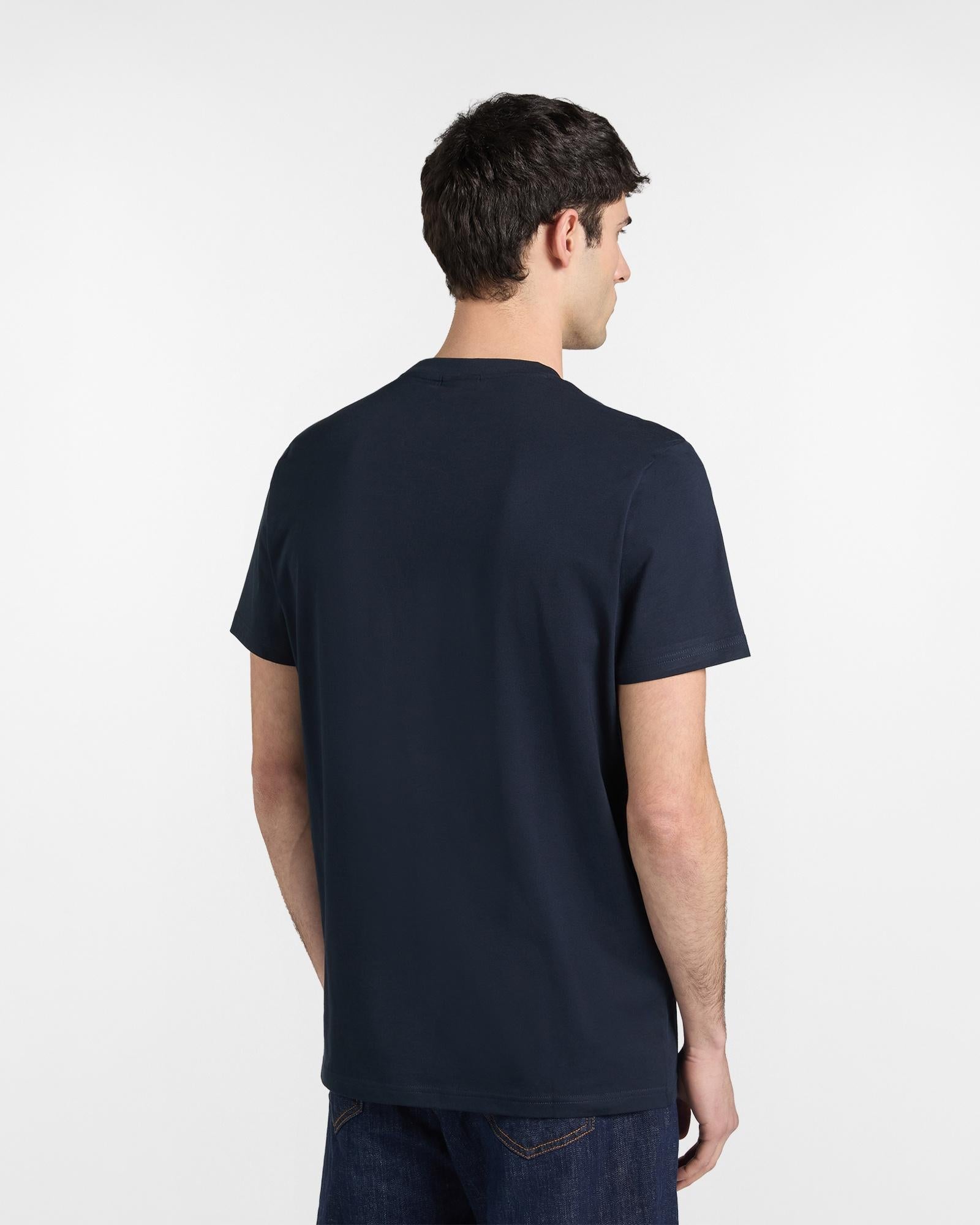 T-shirt Uomo in Cotone Premium<BR/> IRQ406021899 801* HARMONT & BLAINE