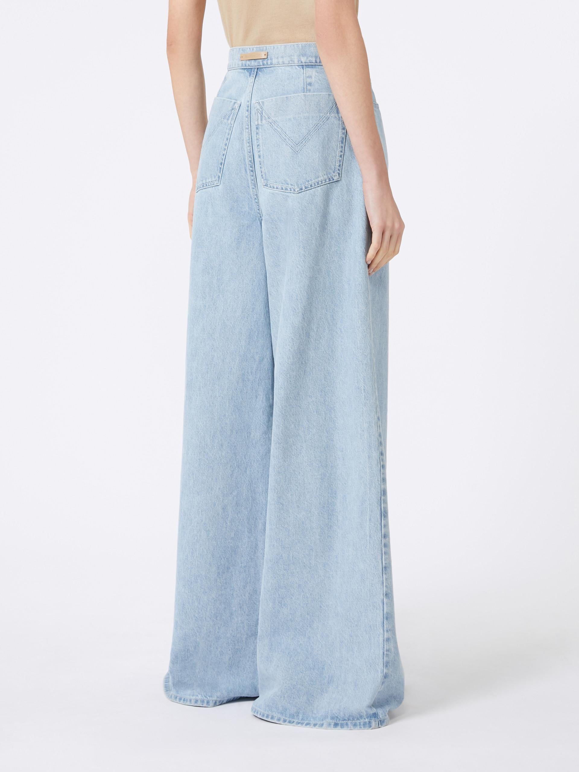 Jeans largo in denim AFFARI 003 MAX MARA