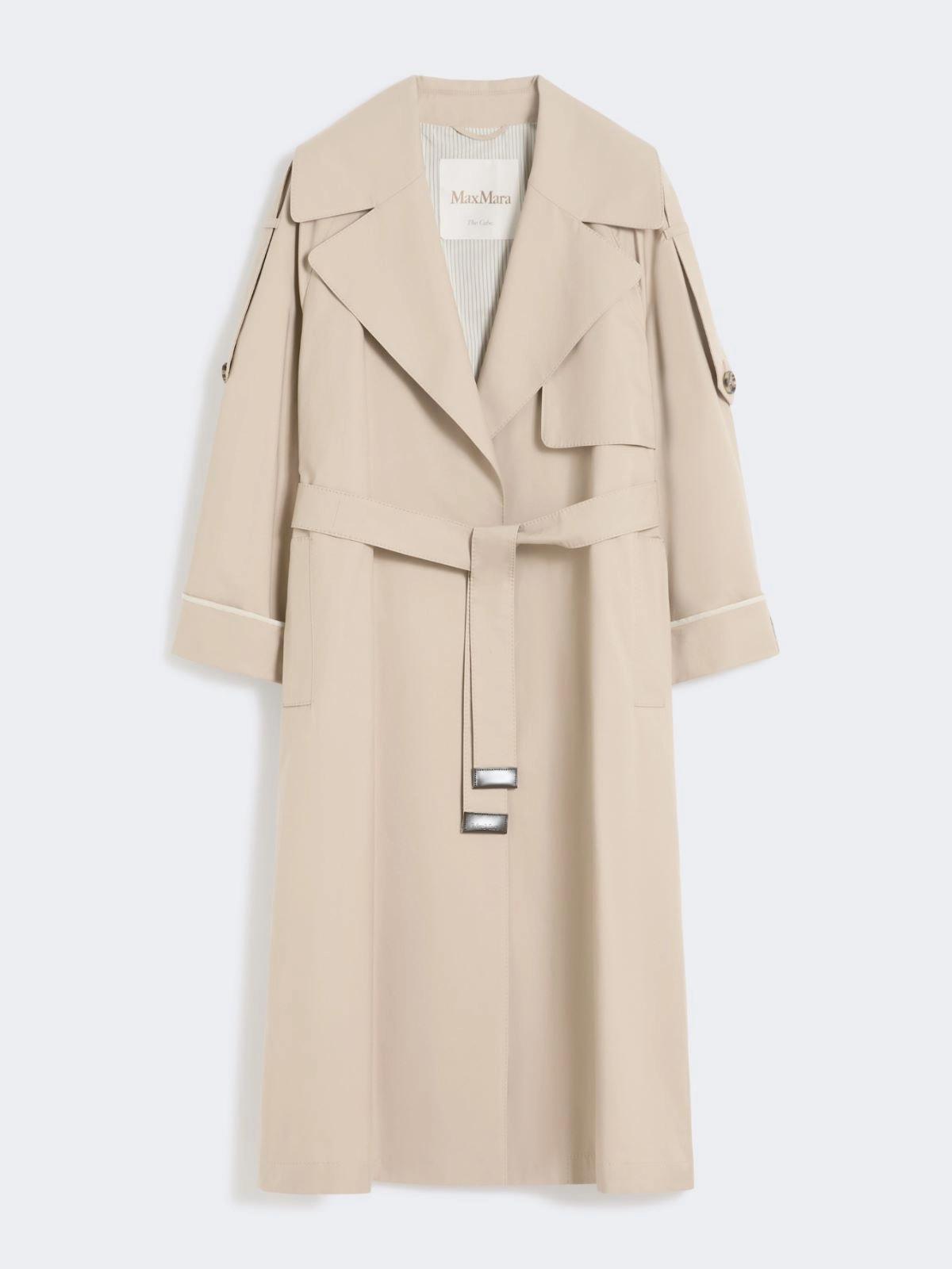 MTCUTRENCH<BR/>Trench over in twill antigoccia - Sabbia<BR/> MTCUTRENCH 013 MAX MARA THE CUBE