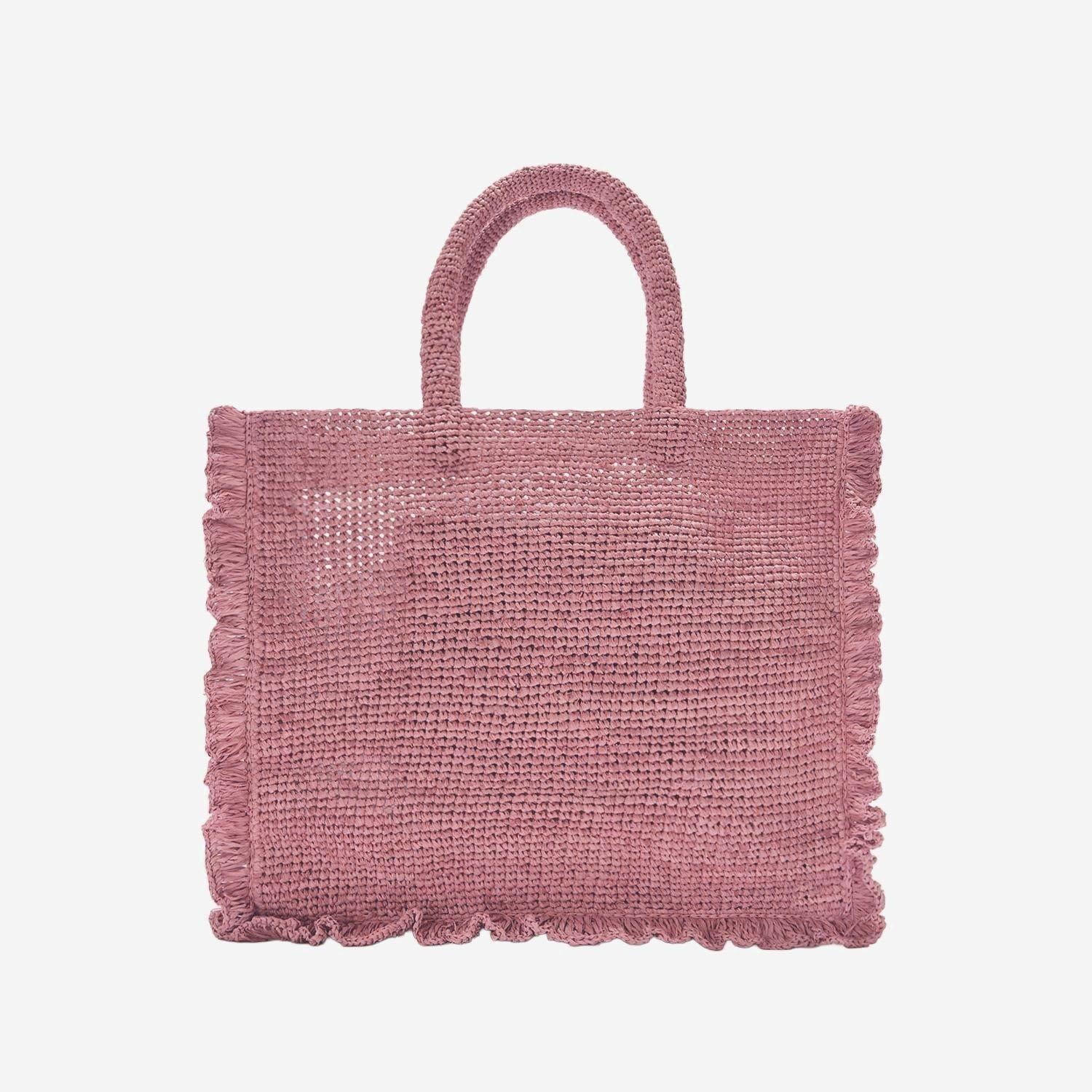 BORSA VOLANT IN RAFIA<BR/> RAFV0002 00223L MC2 SAINT BARTH