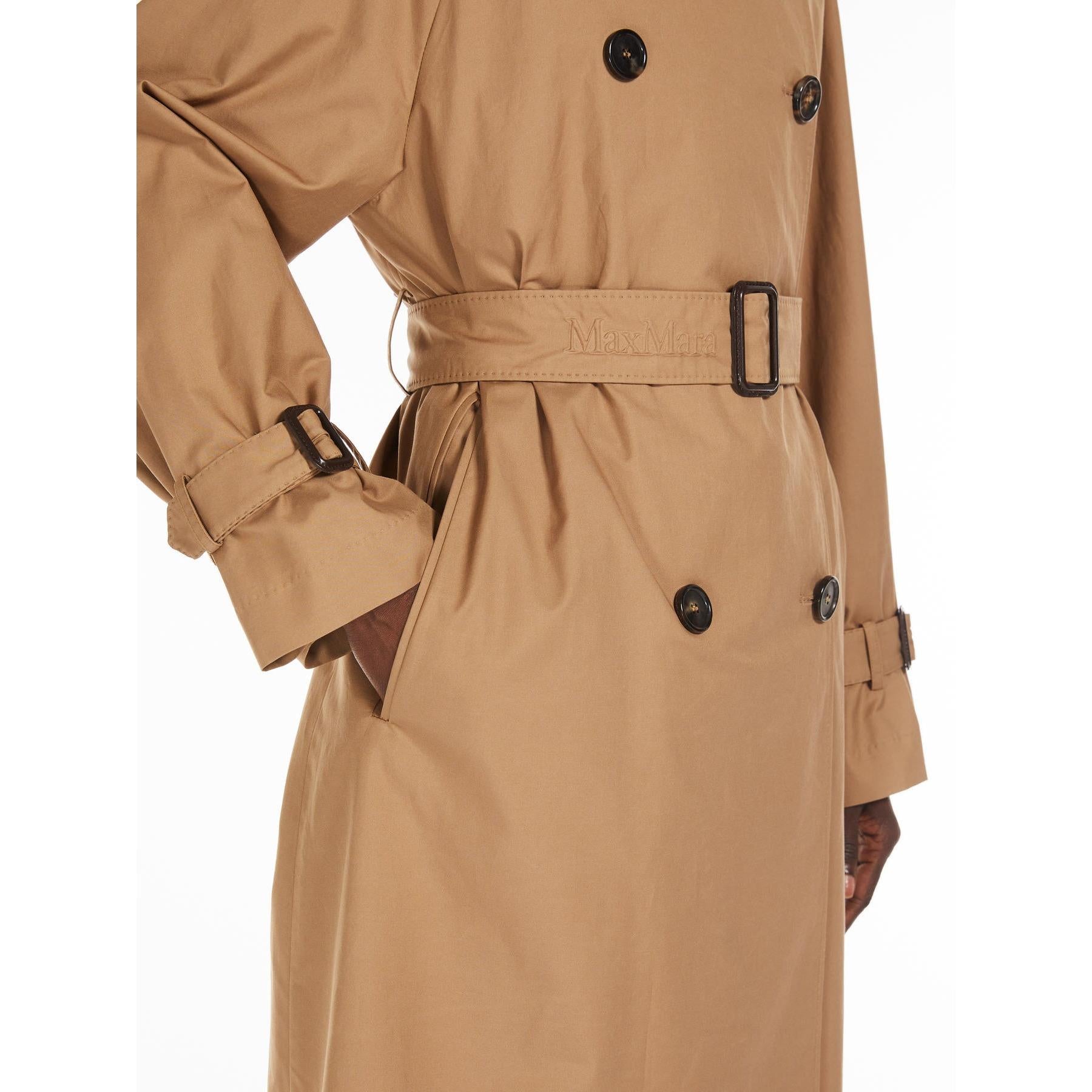 Impermeabile donna in misto cotone antigoccia CTRENCH 004 MAX MARA THE CUBE
