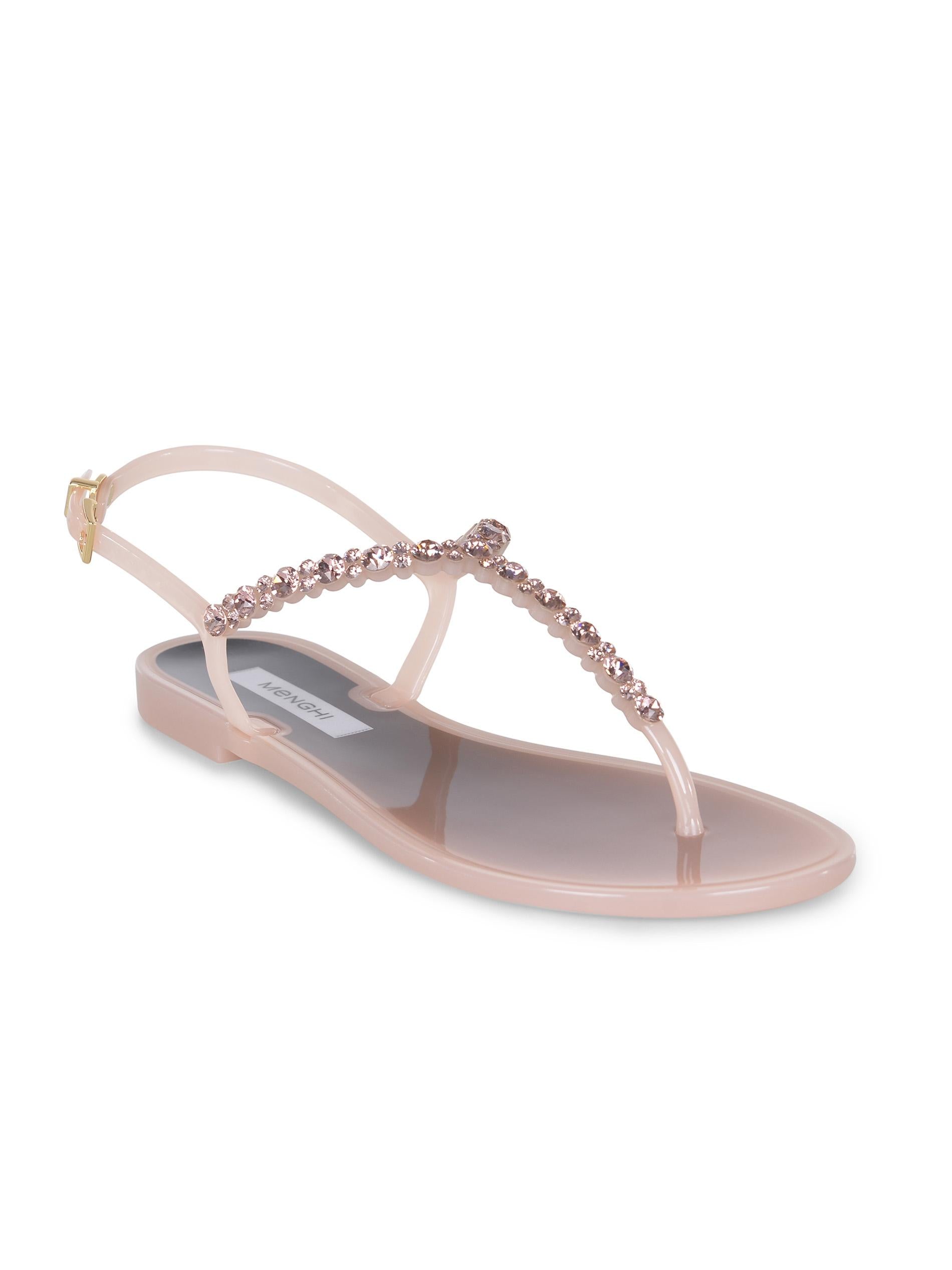 Sandalo donna in gomma con strass 102/SW CIPRIAGEL MENGHI