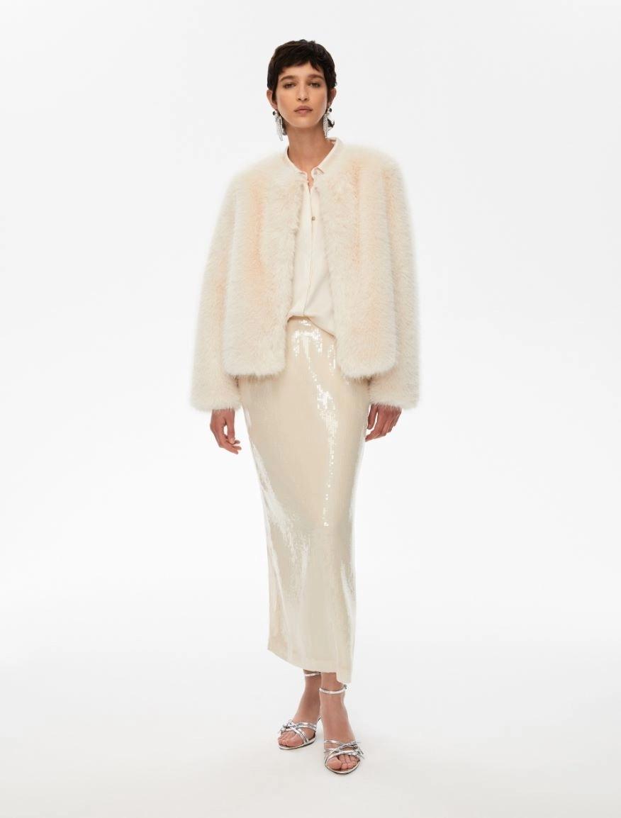 Giacca in eco pelliccia OVIDIO 001 IBLUES