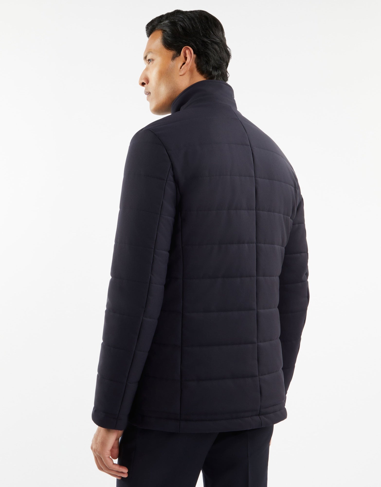 Giaccone uomo in nylon imbottito ovatta NAM4449060JWL ZU807 FAY 