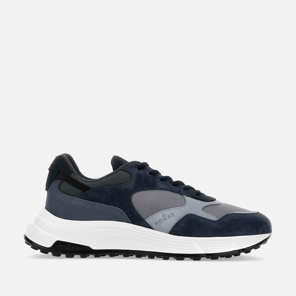 Scarpa uomo in pelle e stessuto tecnico Hyperlight HXM5630FK70QB 6267W HOGAN 