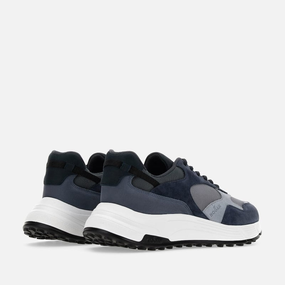 Scarpa uomo in pelle e stessuto tecnico Hyperlight HXM5630FK70QB 6267W HOGAN 