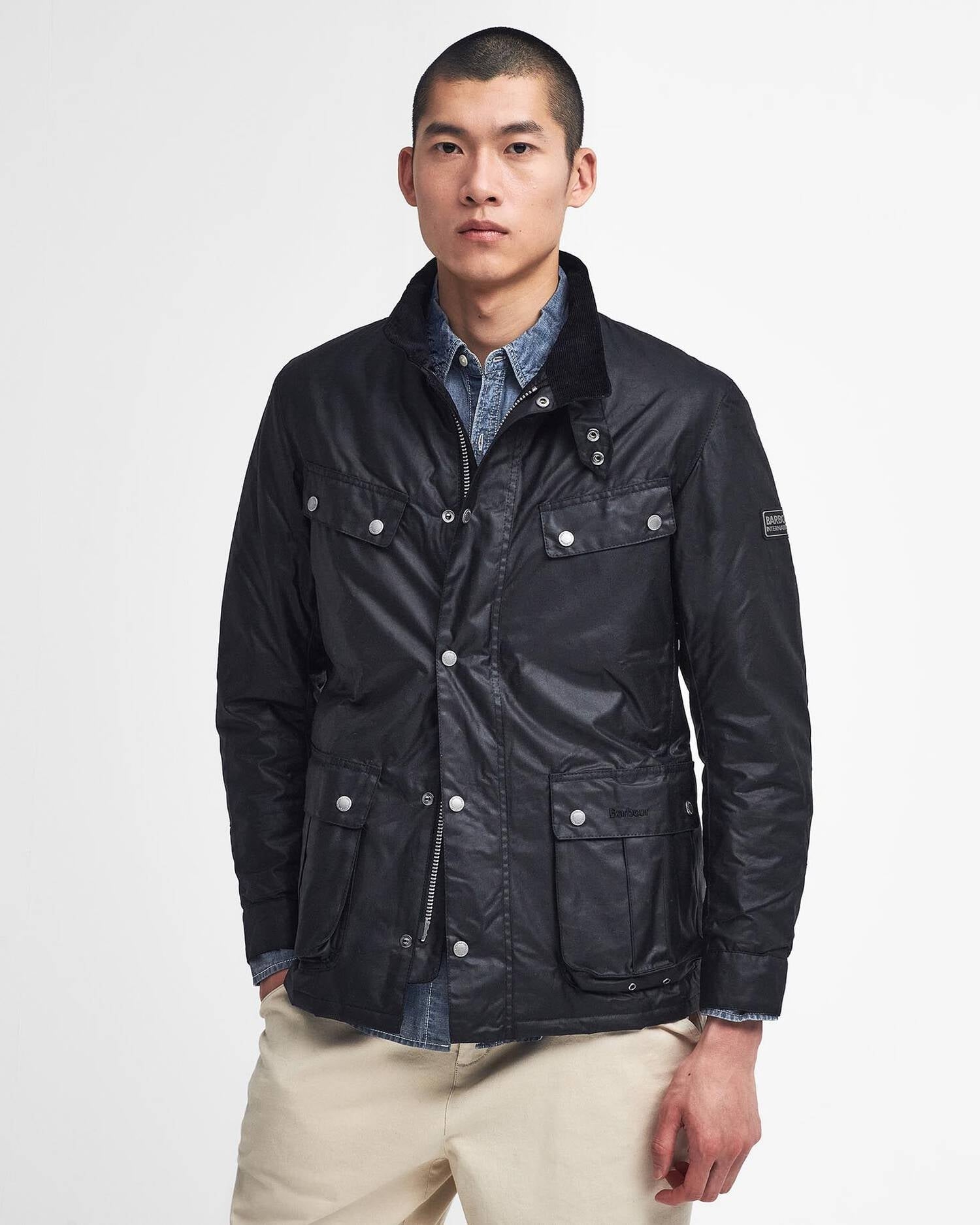 Giacca cerata Duke<BR/> MWX0337 BK91 BARBOUR 