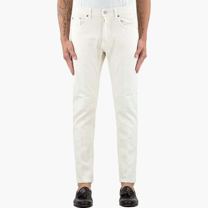 Jeans Dian carrot in bull stretch<BR/> UP576BSE037KPT 000 DONDUP 