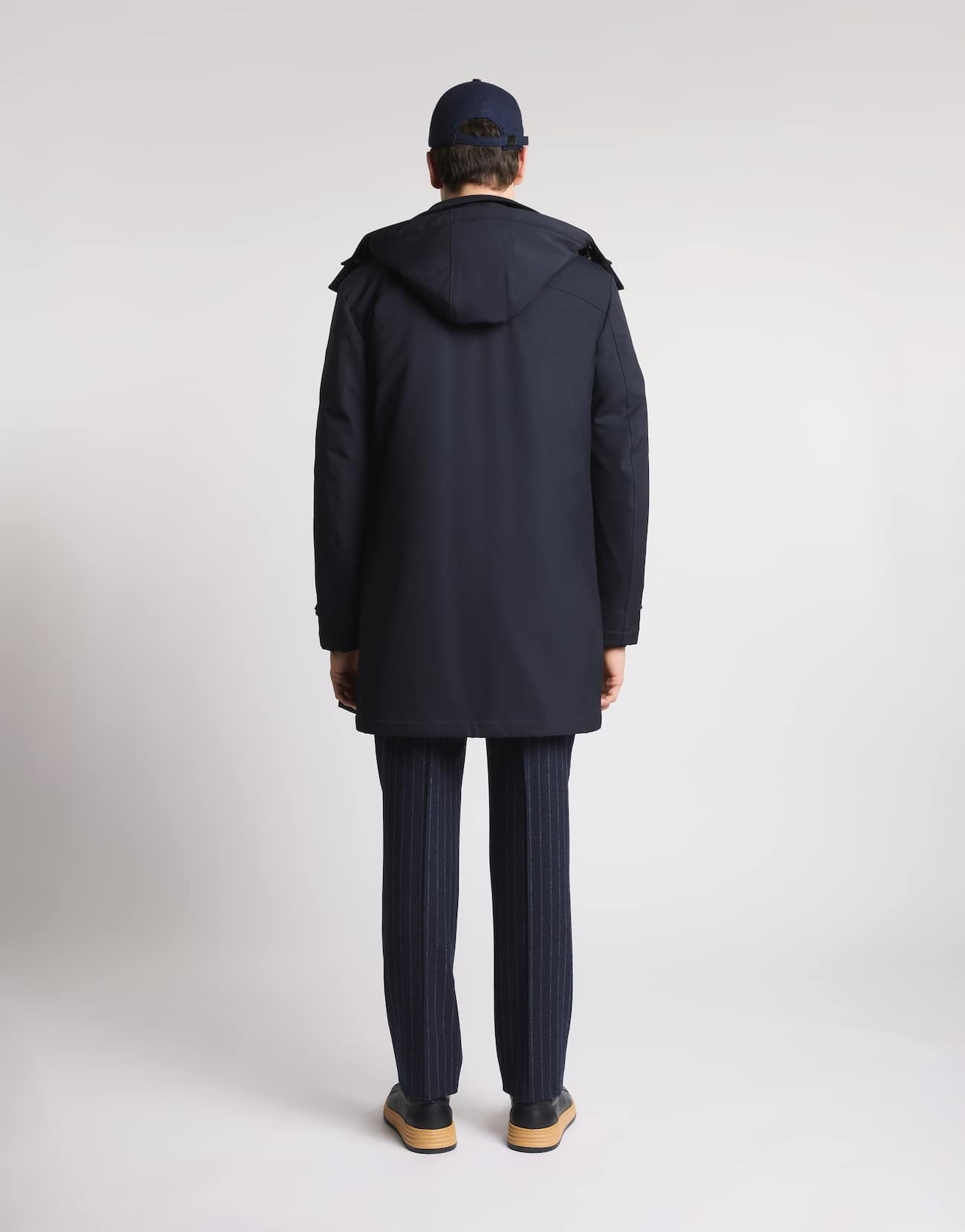 Morning Coat Travel in Jersey Stretch<BR/> NAM6151037JXRF U807 FAY 