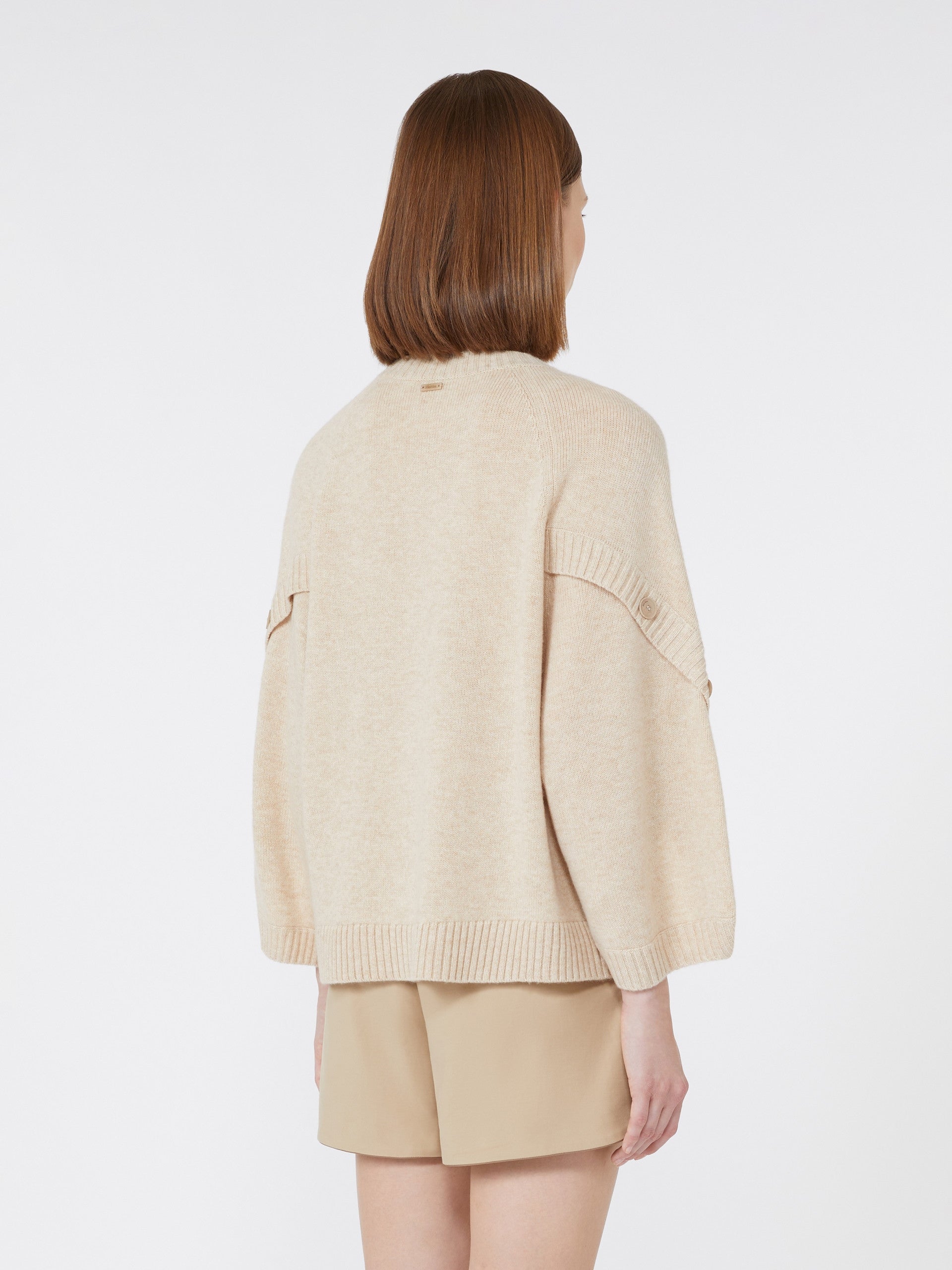 Maglia over in lana e cachemire AMPEX 004 MAX MARA 