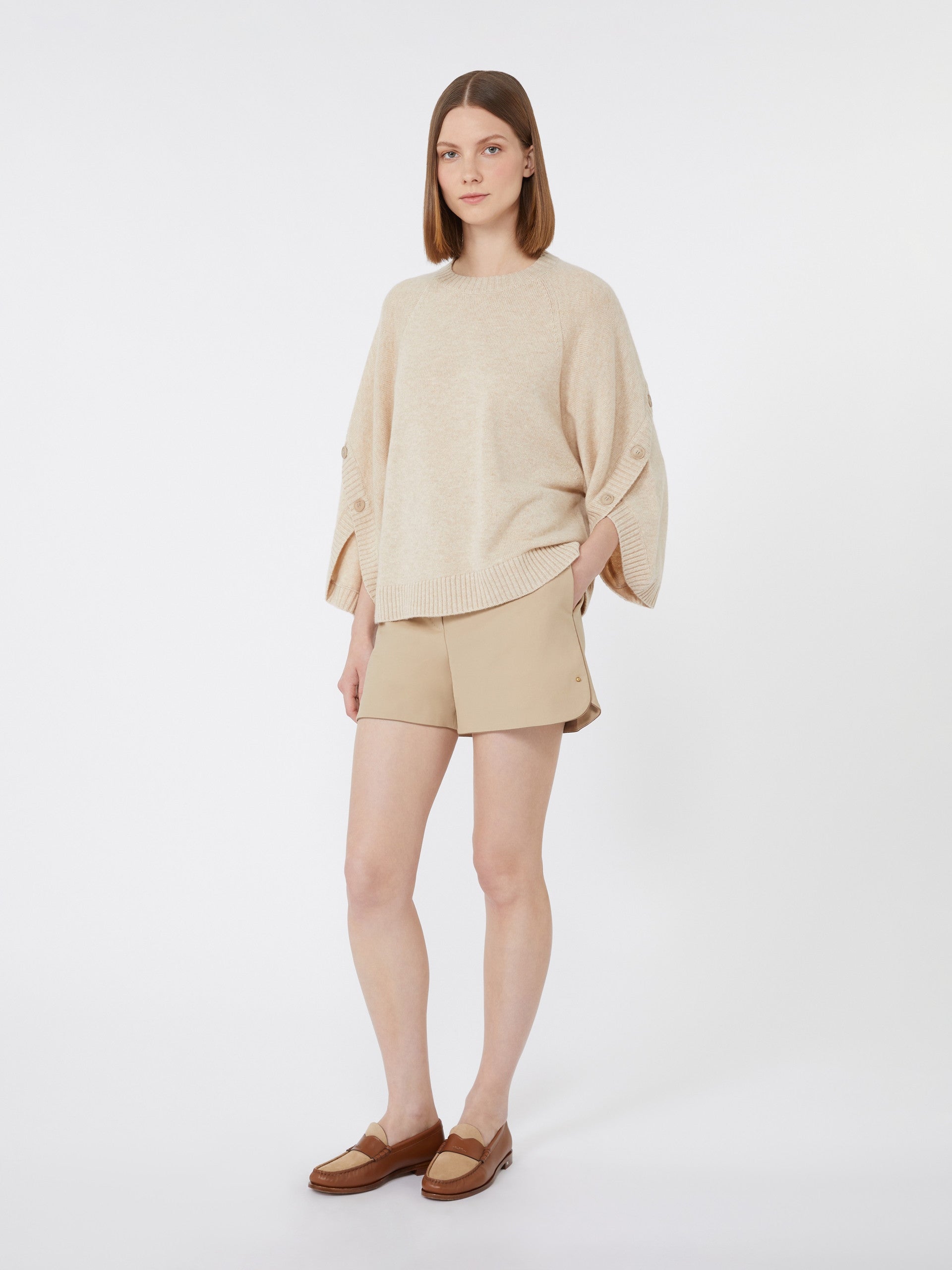 Maglia over in lana e cachemire AMPEX 004 MAX MARA 