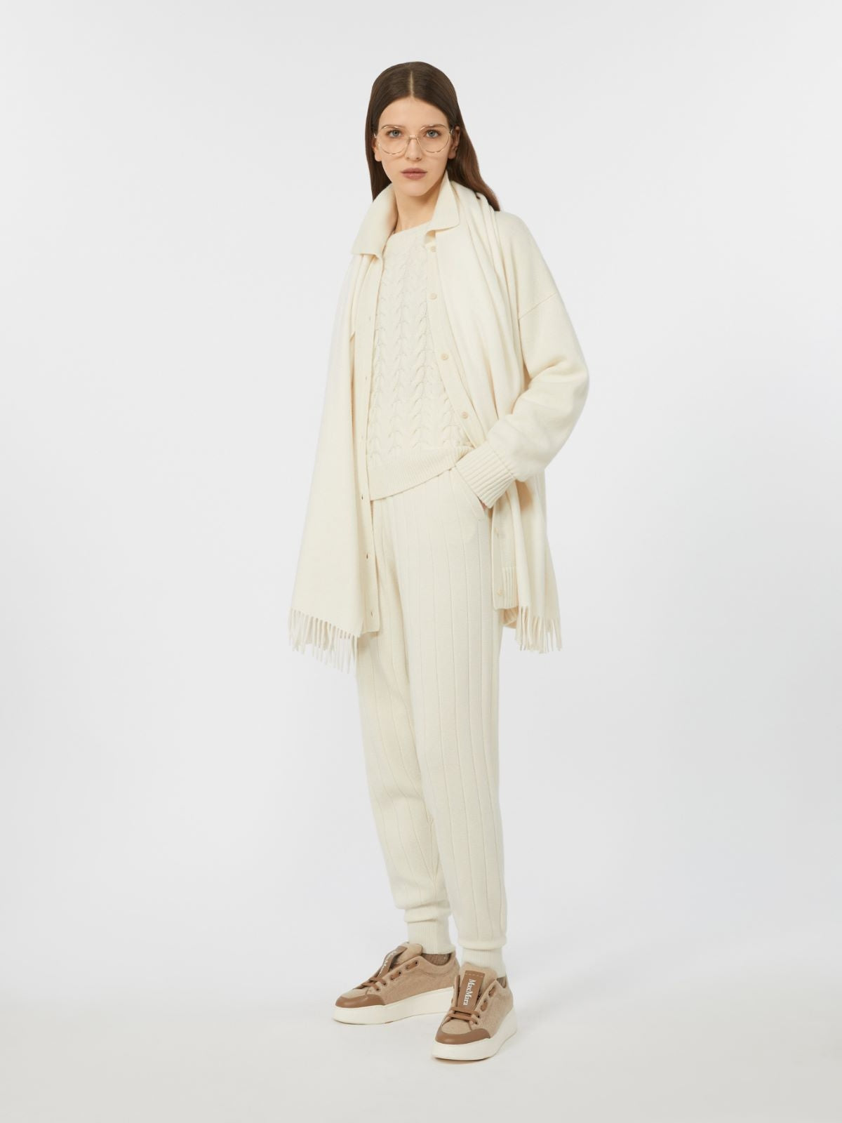Giacca camicia in lana e cachemire<BR/> BULL 004 MAX MARA 
