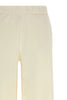 Pantalone in felpa di seta e cotone