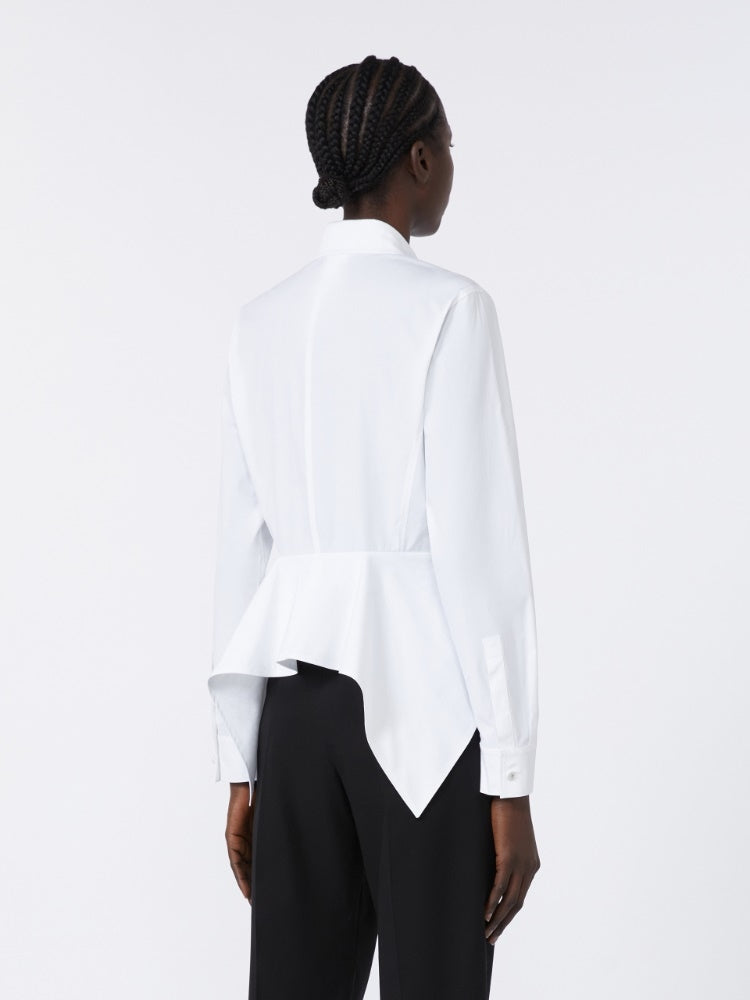 Camicia in popeline di cotone<BR/> GAMMA 001 MAX MARA 