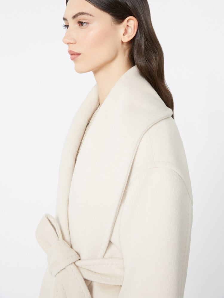 Cappotto midi in misto alpaca e lana vergine<BR/> CLORURO 023 MAX MARA STUDIO 