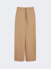 Pantalone a coulisse in saglia di lana